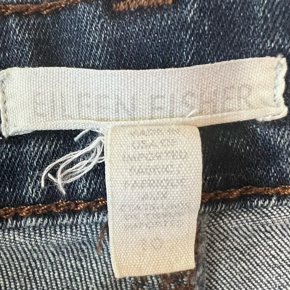 Eileen Fisher Mid Rise Dark Wash Stretch Denim Classic Skinny Jeans Women’s 10 - Picture 13 of 13